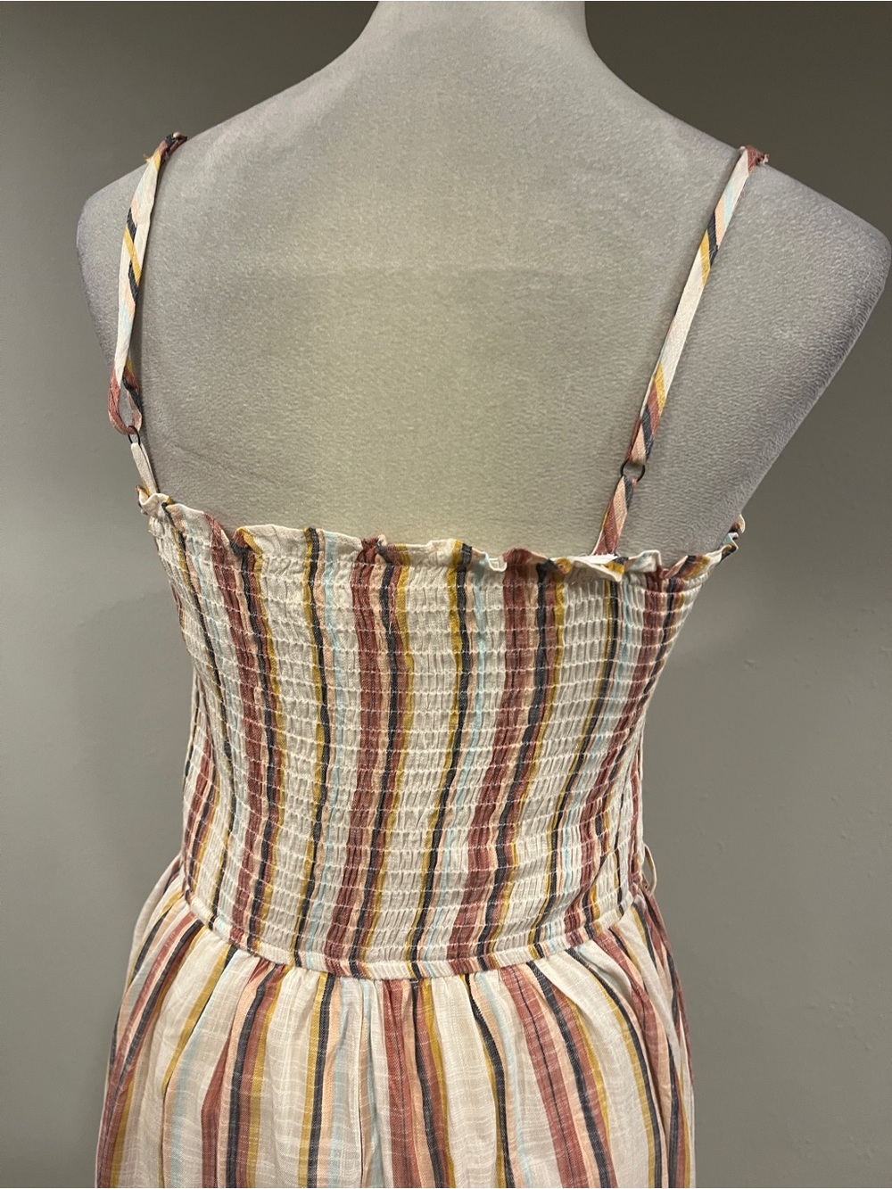 Becaal Striped Spaghetti Strap Sundress size medium - Picture 7 of 14